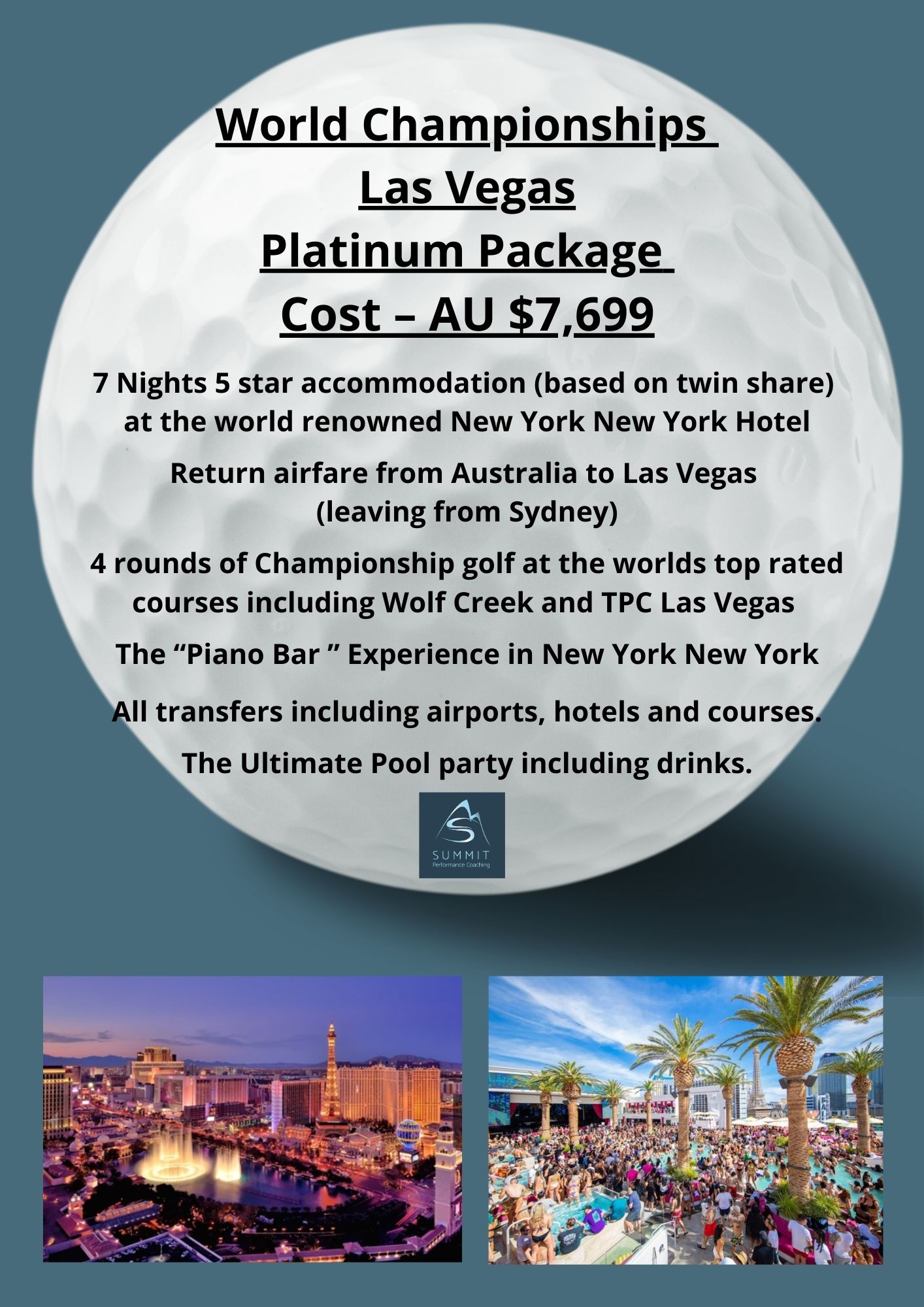 Las Vegas October 2024 World Shootout Series Final ShootOut Golf